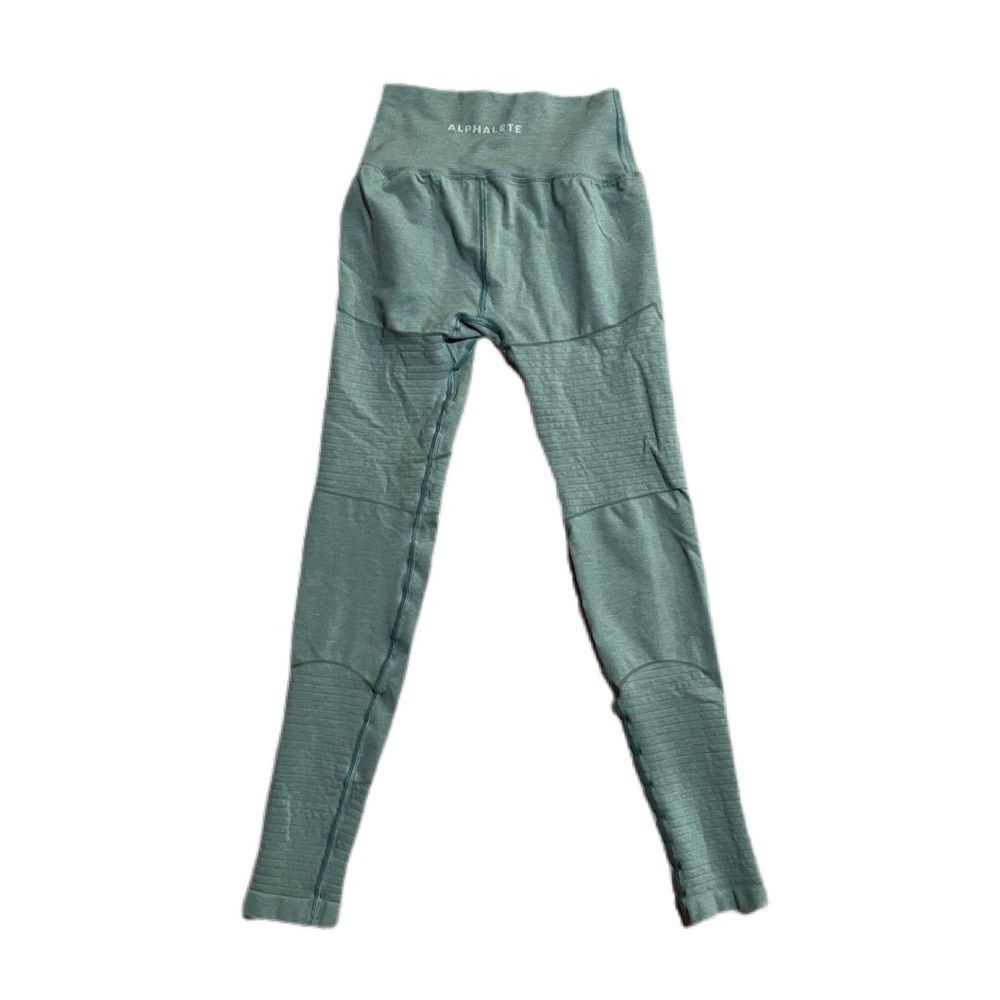 Alphalete OG Revival Leggings in Jade Green